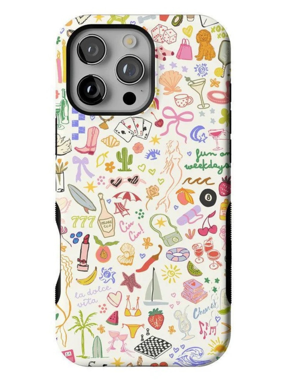 Casely Fun on Weekdays Phone Case Bold Flex + MagSafe®  - Phone 16 Pro - NEW